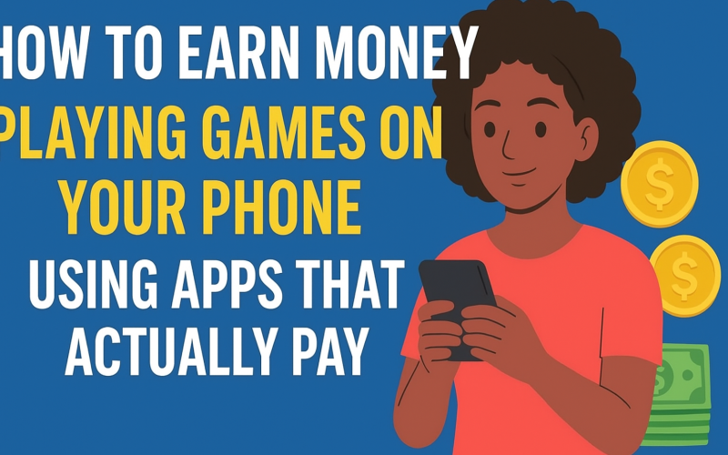 How to Earn Money Playing Games on Your Phone Using Apps That Actually Pay