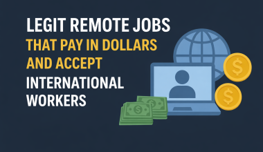 Remote Job that pay in USD and accept International workers