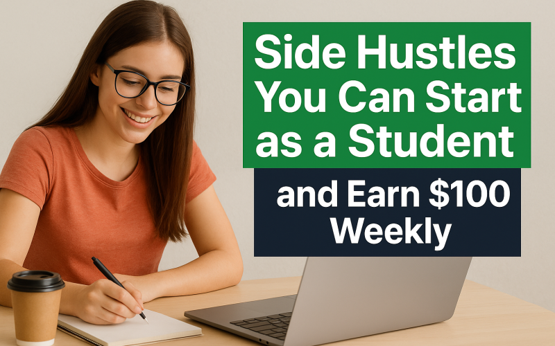 side hustle that can help you earn as a student