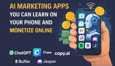 AI Marketing Apps You Can Learn on Your Phone and Monetize Online